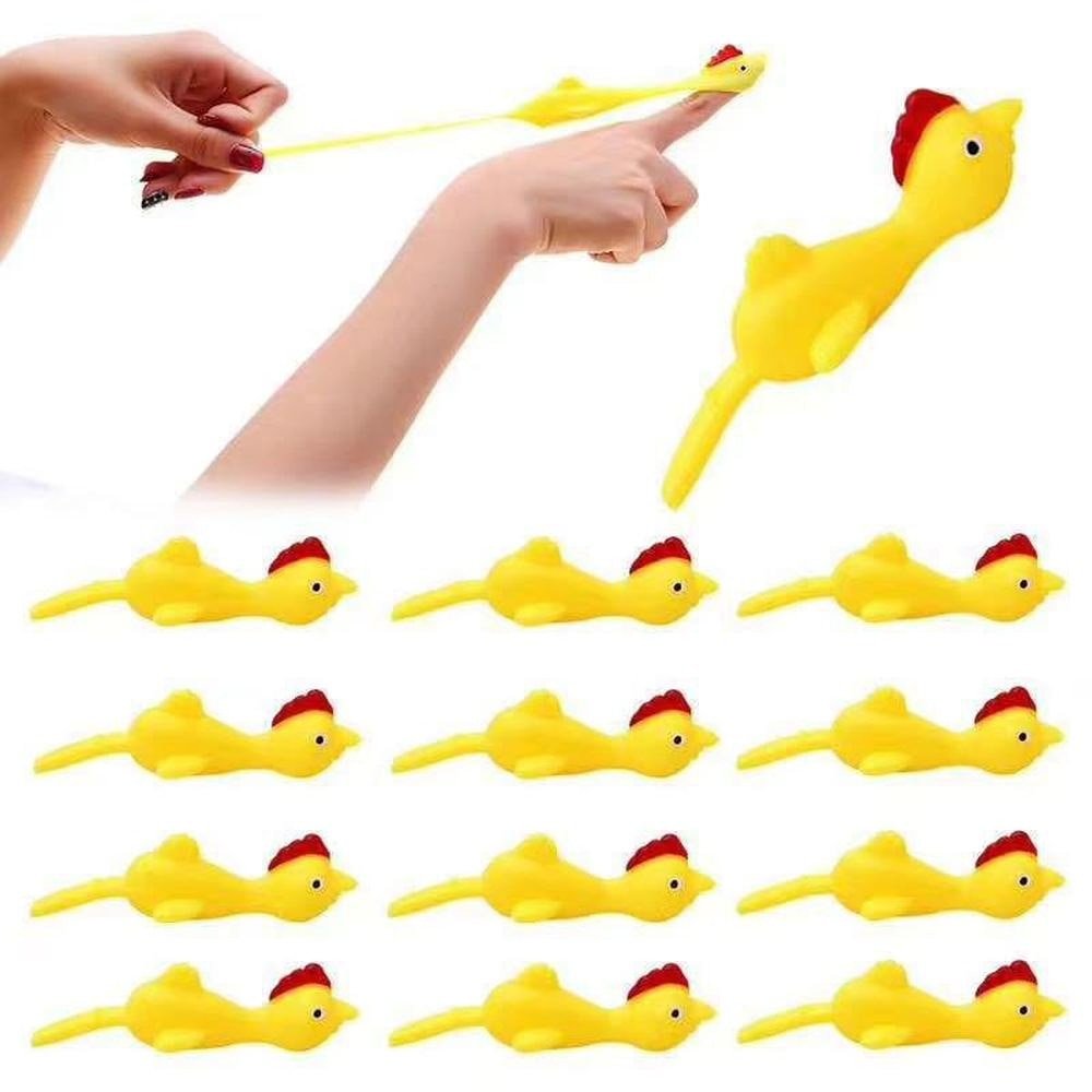 12 Pcs Catapult Turkey Tricky Fun Toy