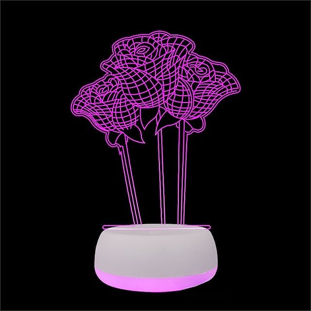 3D LED Light Heart - Valentine's Day Gift
