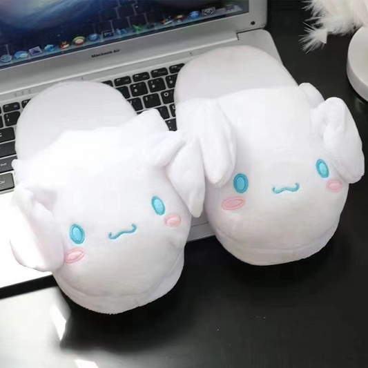 Cotton Bunny Slippers