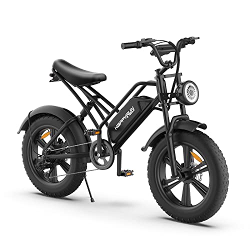Electric Bike for Adults, Ebike 1500W/48V/18Ah , TANK 20" Fat Tire Electric Bicycles