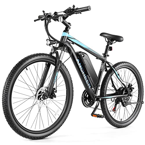 ANCHEER Electric Bike Electric Mountain Bike 500W 26'' Commuter Ebike