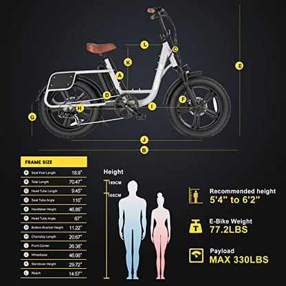 VELOWAVE Prado S Electric Bike for Adults 750W BAFANG Motor