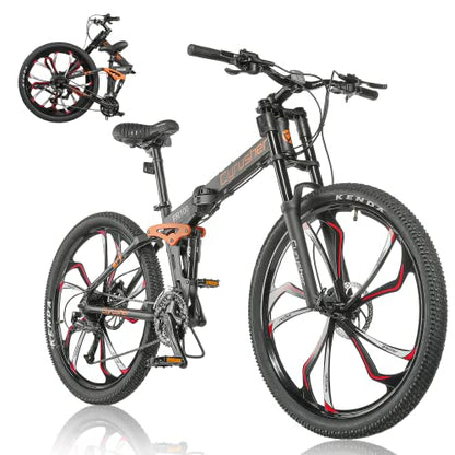 Cyrusher FR100 Moutain Bike 27.5'' All-Terrain Bike for Adults 27-Speed Full Suspension