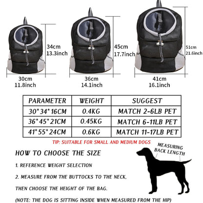 2023 New Dog Backpack