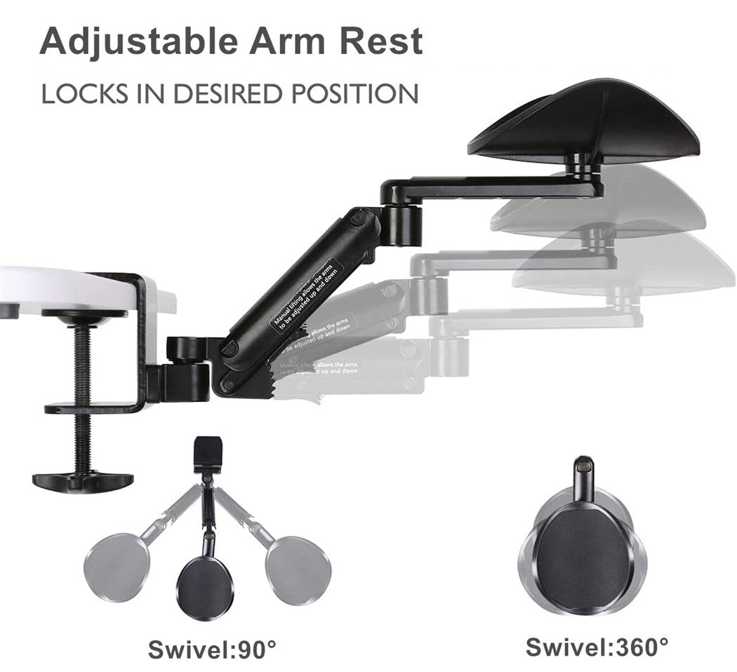 Adjustable Desk Armrest Bracket