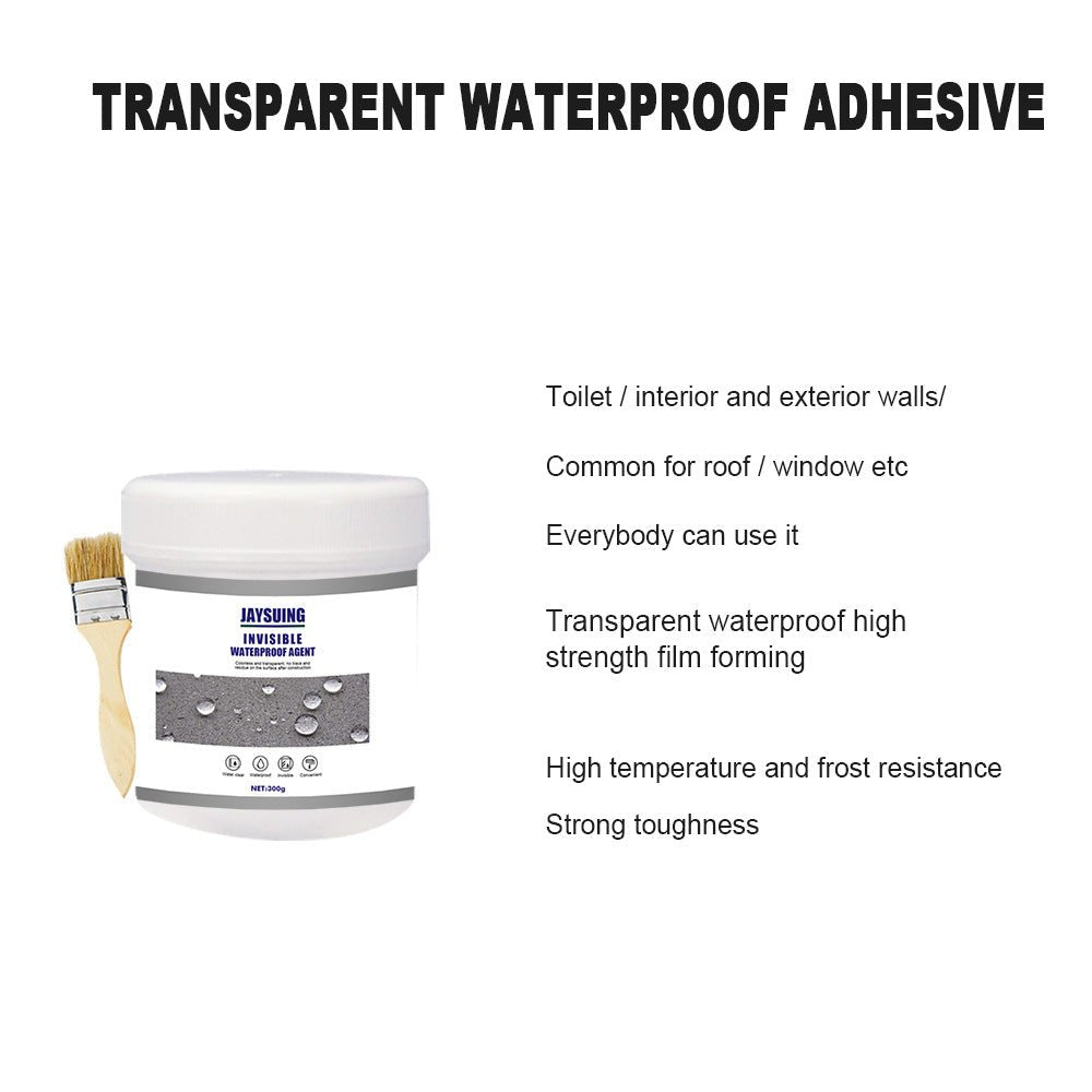 Anti-Leakage Waterproof Glue + Free Brush